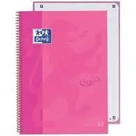 Libreta Oxford Cuadros Soft Touch Lavanda