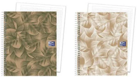 Libreta Oxford Nature Palm A5 Cuadros