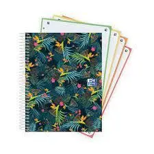 Libreta Oxford Blo A5 120H 90G 5X5 Cuadros