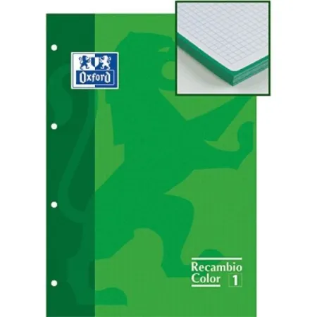 Recambio Color Oxford Cuadros Color Verde Manzana