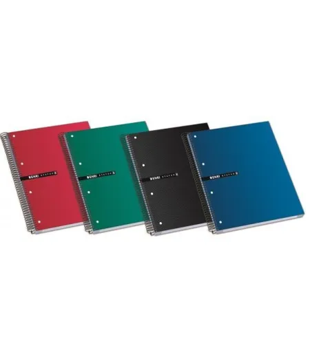 Libreta Enri Status A4 5 Colores Blanca