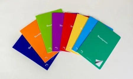 Libreta Fº 48H 90Gr Liso Colores Surtidos