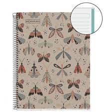 CUADERNO RECICLADO A4 LINEAS 80H ECOBUTTERFLY