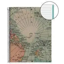 Cuaderno Reciclado A5 Lineas 80H Ecomaps