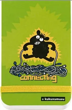 Mini Bloc A7 90 Hojas Cuadros Connecting Kukuxumusu