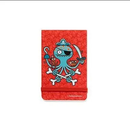 Mini Bloc A7 90 Hojas Cuadros Pulpirata Kukuxumusu