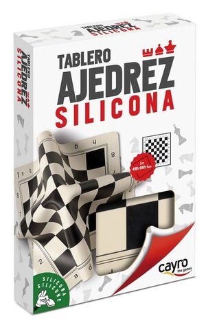 TABLERO AJEDREZ PROFESIONAL SILICONA