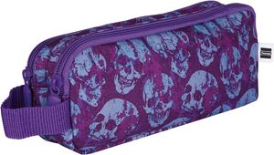 ESTUCHE DOBLE PRINTS SKULLS