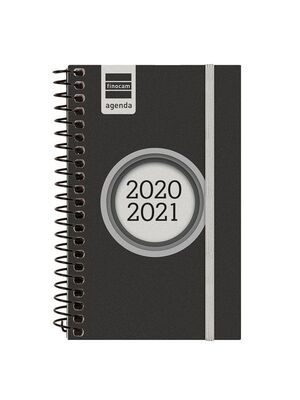 AGENDA ESPIRAL LABEL E3 SV 20-21 NEGRE CAT