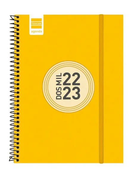 Agenda 'Espir Color E10 Svh 22-23 Groc Cat+