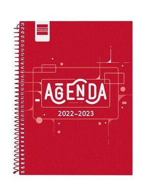 AGENDA COOL 1/8 SVH C22-23 ROJO