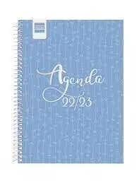 Agenda Cool 1/4 Svh 22-23 Blau Cat+