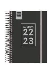 Agenda Sec Negro 1/8 Dp 22-23