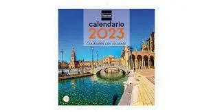 Calendario Pared 30X30 2023 Ciudades