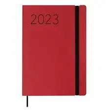 Agenda Finocam Lisa Fa5 1Dp 2023 Rojo