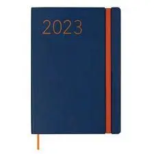 Agenda Finocam Lisa Fa5 1Dp 2023 Azul
