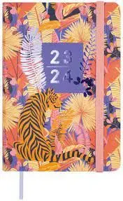 Agenda Finocam Natural Tiger 1Dp 23-24