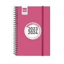 Agenda Finocam Espir Color Rosa E8 Sv 23-24