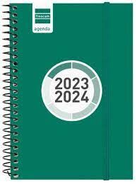 AGENDA FINOCAM ESPIR COLOR VERDE E8 SV 23-24