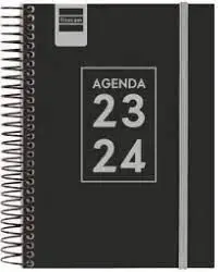 Agenda Finocam Sec Negro 1/8 Dp 23-24