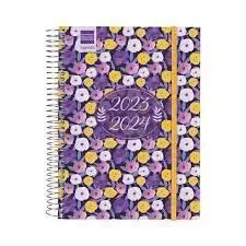 Agenda Finocam Sec Lilac 1/4 Dp 23-24