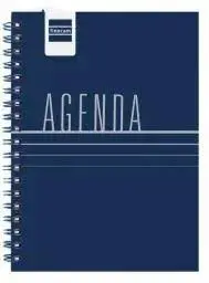 Agenda Finocam Mini Lisa Azul 1/8 Svh 23-24
