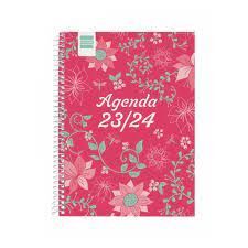 AGENDA FINOCAM COOL FLORAL 1/4 SV 23-24