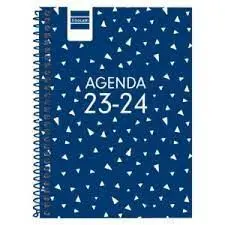 Agenda Finocam Cool Blau 1/8 Svh 23-24 Cat