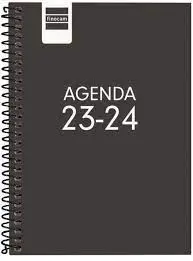 Agenda Finocam Cool Negro 1/8 Sv 23-24