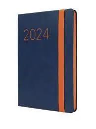 Agenda Anual Lisa F4 Sv Azul 2024