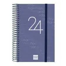 Agenda Anual Year Dp 2024 Azul