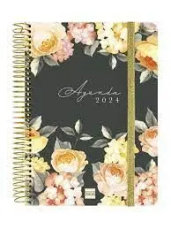 Agenda Anual Cloe E10 Dp 2024 Negro