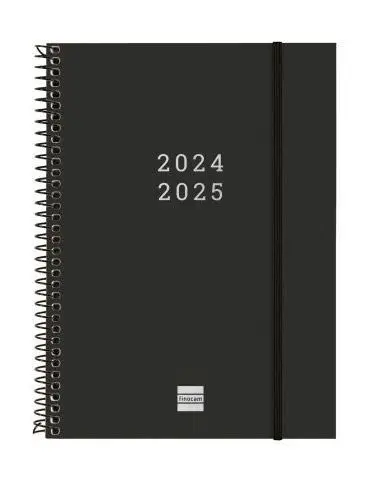 Agenda Finocam 18M Esp. E10 Svh 24/25 Negro Intl+