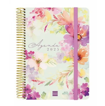 Agenda Finocam 16M Cloe E10 Svh 24/25 Rosa+