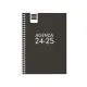 Agenda Finocam Cool 1/4 Sv Negro 24/25