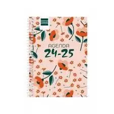 Agenda Finocam Cool 1/8 Sv 24/25 Floral Cat