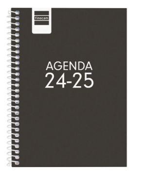 AGENDA FINOCAM COOL 1/8 SVH 24/25 NEGRO+