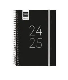 Agenda Finocam Sec 1/8 Svh 24/25 Negro+