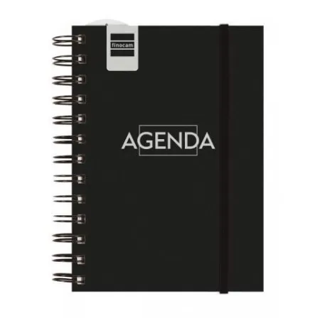 Agenda Finocam Mini-I 1/8 Svh 24/25 Negre Cat+