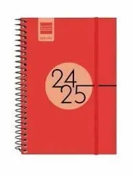 Agenda Finocam Espir E8 Svh 24/25 Rojo