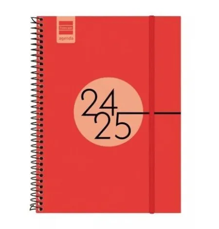 Agenda Finocam Espir E10 Svh 24/25 Vermell Cat+