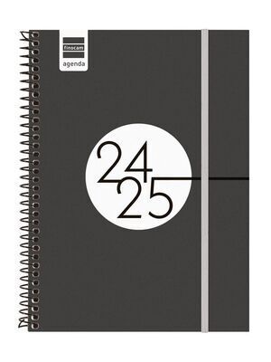 AGENDA FINOCAM ESPIR E 10 SVH 24-25 NEGRA