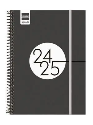 Agenda Finocam Espir e 10 Svh 24-25 Negra