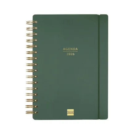 Agenda Finocam 16M Haiku 1/4 Svv 25-26 Verde