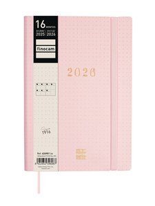 AGENDA FINOCAM 16M DOTTED Y10 SVH 25-26 ROSA INTL