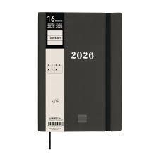 AGENDA FINOCAM 16M DOTTED Y10 SVH 25-26 NEGRO INTL
