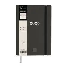 Agenda Finocam 16M Dotted Y10 Svh 25-26 Negro Intl