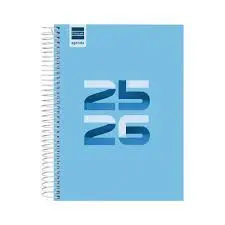 Agenda Finocam Cool 25-26 Azul 1/4 Dp