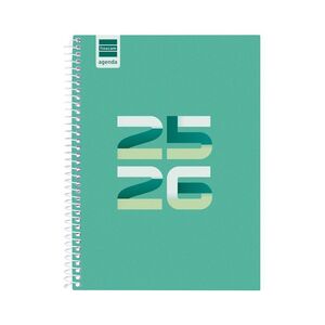 AGENDA FINOCAM COOL 1/4 SVH 25-26 VERDE