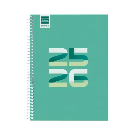 Agenda Finocam Cool 1/4 Svh 25-26 Verde